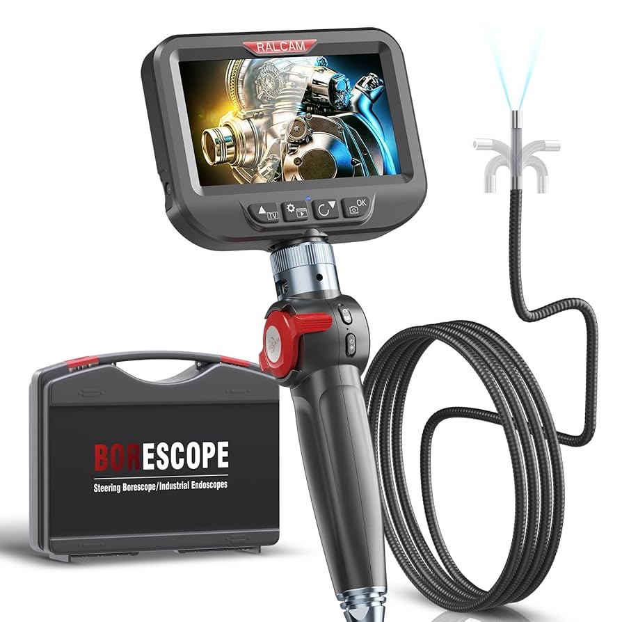 RALCAM　ファイバースコープ　F408A Amazon.co.jp: Ralcam先端可動式ファイバースコープ 8.5mm極細い